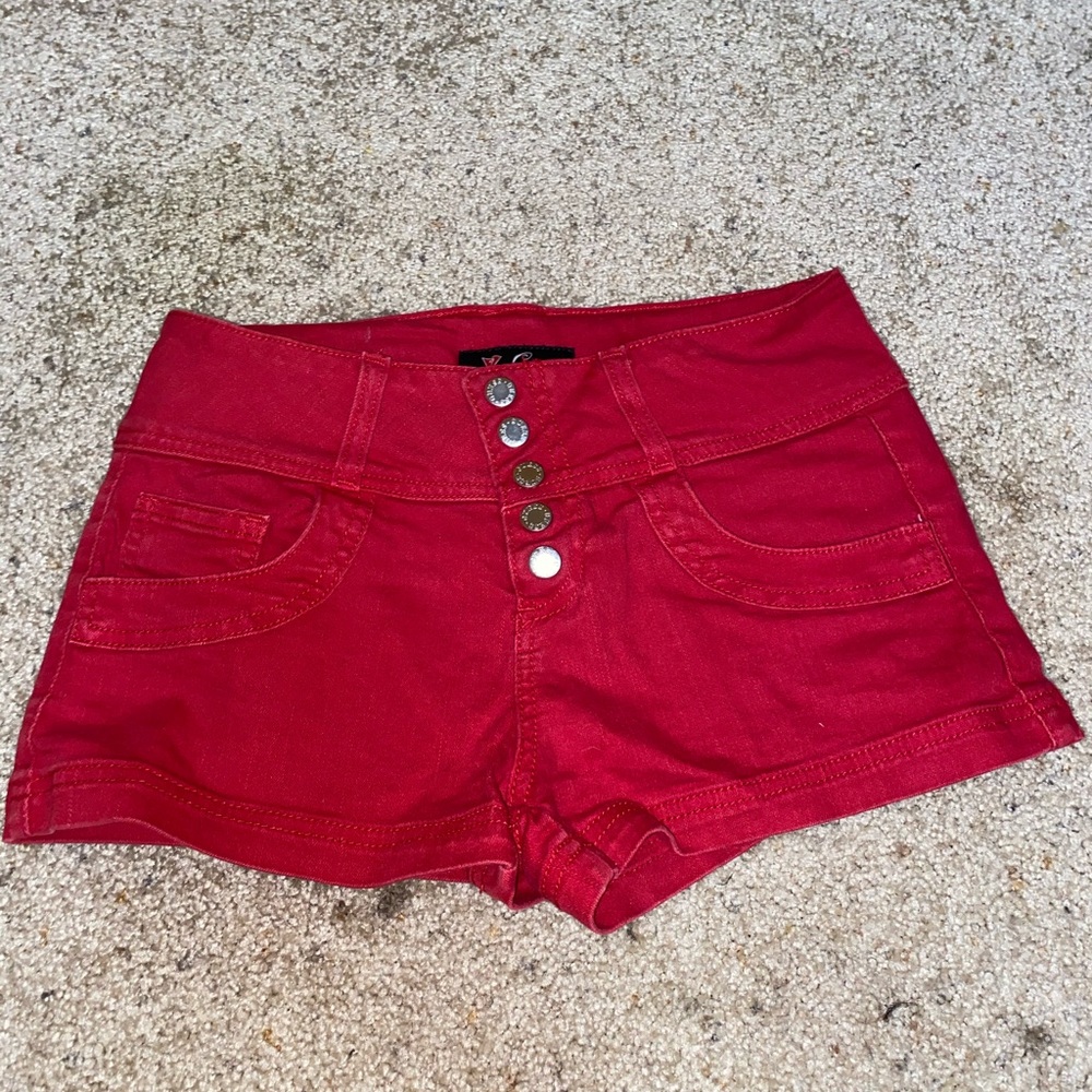 Guess Red Shorts